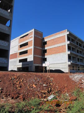 Construção Blocos A e B – Campus Chapecó