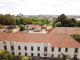 Vista aérea do Campus Passo Fundo
