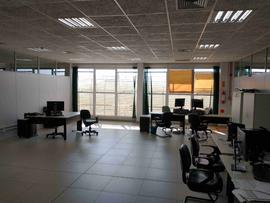 Construção das divisórias na Biblioteca – Campus Chapecó