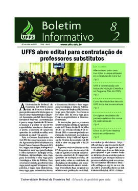 Boletim Informativo 82