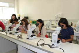 Visita dos Estudantes da Escola Victor Meirelles