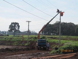 Execução de subestações, redes elétricas e fibra óptica – Campus Erechim