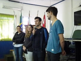 Recepção aos calouros do Campus Chapecó