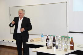 Aula do curso de Agronomia