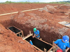 Construção Blocos A e B – Campus Chapecó