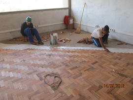 Construção Bloco A – Campus Laranjeiras do Sul