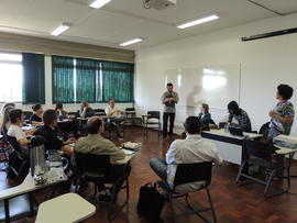 Reunião com novos professores do Núcleo de Apoio Pedagógico