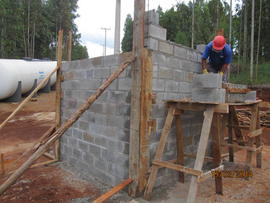 Construção Estação de Tratamento de Esgoto - Campus Laranjeiras do Sul