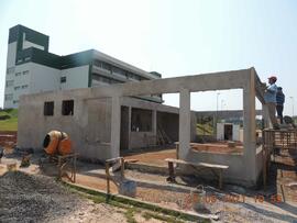 Construção do prédio da Cantina do Campus Laranjeiras do Sul