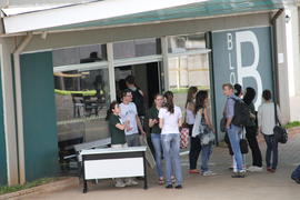 Recepção aos calouros do turno da manhã