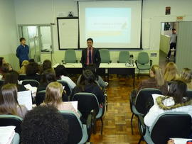 Recepção aos calouros do Campus Chapecó