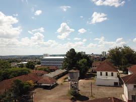 Vista aérea do Campus Passo Fundo