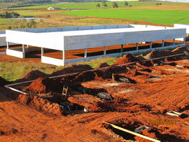 Construção Blocos A e B – Campus Chapecó