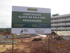 Construção Bloco de Sala dos Professores – Campus Chapecó