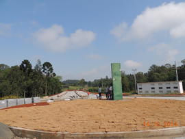 Terraplenagem, drenagem pluvial e pavimentação das vias internas – Campus Chapecó