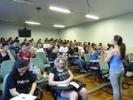 Atividade com a escola Marechal Bormann - PIBID Ciências Sociais