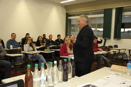 Aula do curso de Agronomia