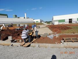 Terraplanagem, drenagem pluvial e pavimentação das vias internas – Campus Chapecó