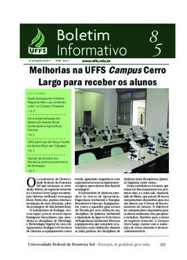 Boletim Informativo 85