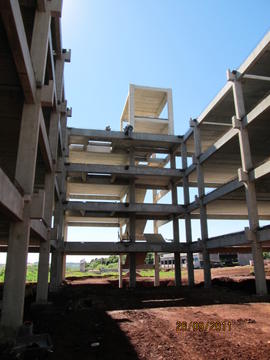 Construção Bloco A – Campus Realeza
