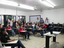 Apresentação do SAE aos alunos