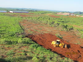 Terraplenagem, drenagem pluvial e sub-base vias internas – Campus Erechim