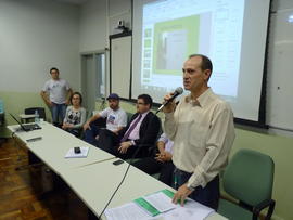 Recepção aos calouros do segundo semestre