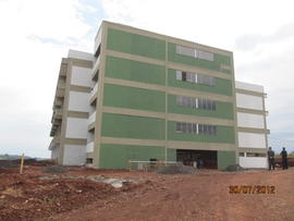 Construção Bloco A – Campus Laranjeiras do Sul