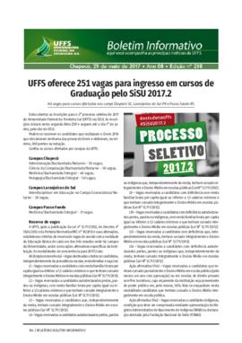 Boletim Informativo 298