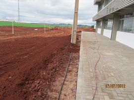 Terraplenagem, drenagem pluvial e sub-base vias internas – Campus Realeza