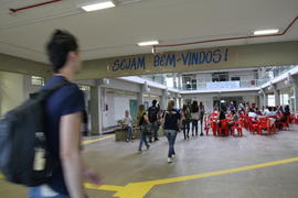 Recepção aos calouros do turno da manhã