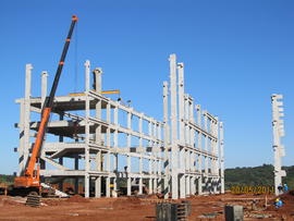 Construção Blocos A e B – Campus Chapecó