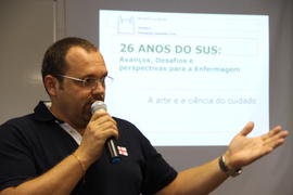 Primeiro dia de aula do Curso de Enfermagem