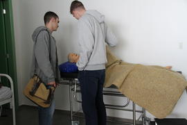 Visita de estudantes de Mondaí