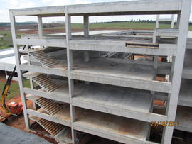 Construção Blocos A e B – Campus Chapecó