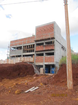 Construção Bloco de Salas dos Professores - Campus Realeza