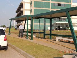 Instalação de abrigos em pontos de ônibus  – Campus Cerro Largo