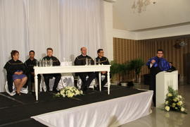 Formatura dos cursos de Administração, História, Letras e Pedagogia