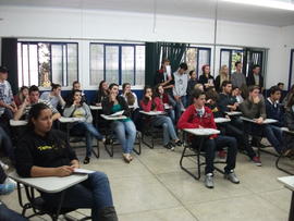 Apresentação do SAE aos alunos