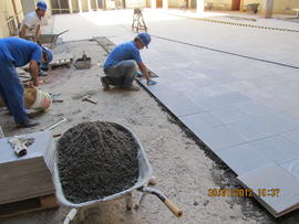 Construção Blocos A e B – Campus Chapecó