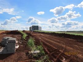 Terraplenagem, drenagem pluvial e sub-base vias internas – Campus Cerro Largo