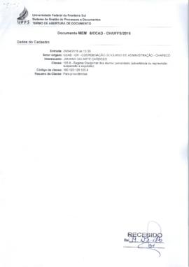 Memorando comunicando utilização indevida do Sistema Moodle