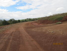 Construção das vias de acesso ao Campus Chapecó