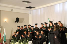 Formatura dos cursos de Administração, História, Letras e Pedagogia
