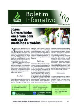 Boletim Informativo 100