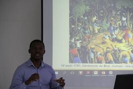 Roda de conversa com médico haitiano