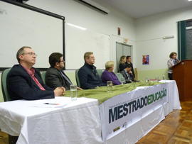Aula inaugural do Mestrado em Educação