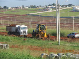 Instalação da rede elétrica - Campus Realeza