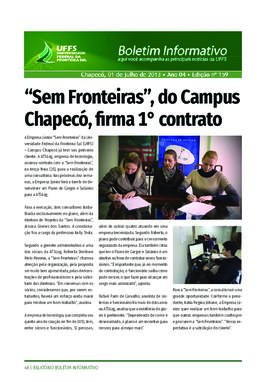 Boletim informativo 159