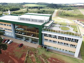 Vista aérea do Campus Chapecó